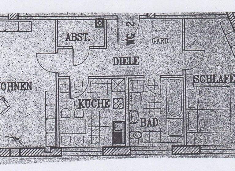 Wohnung zur Miete 630 € 2 Zimmer 74 m² 1. Geschoss frei ab sofort Marktstraße 1 Blankenhain 99444