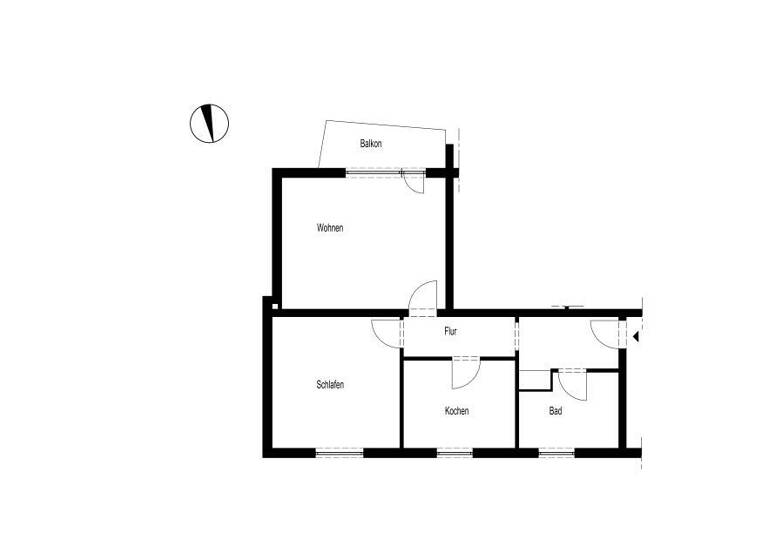 Wohnung zur Miete 340 € 2 Zimmer 64 m²<br/>Wohnfläche 1.<br/>Geschoss Brockhauser Weg 75 Gevelndorf Lüdenscheid 58507