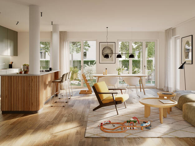 Maisonette zum Kauf - Erstbezug 890.000 € 6 Zimmer 154,5 m² EG Hielscherstr. 51 Wilhelmsruh Berlin / Wilhelmsruh 13158