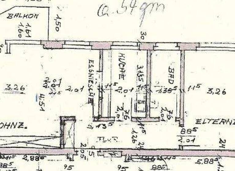 Wohnung zur Miete 500 € 2 Zimmer 53 m² Nienburg 31582
