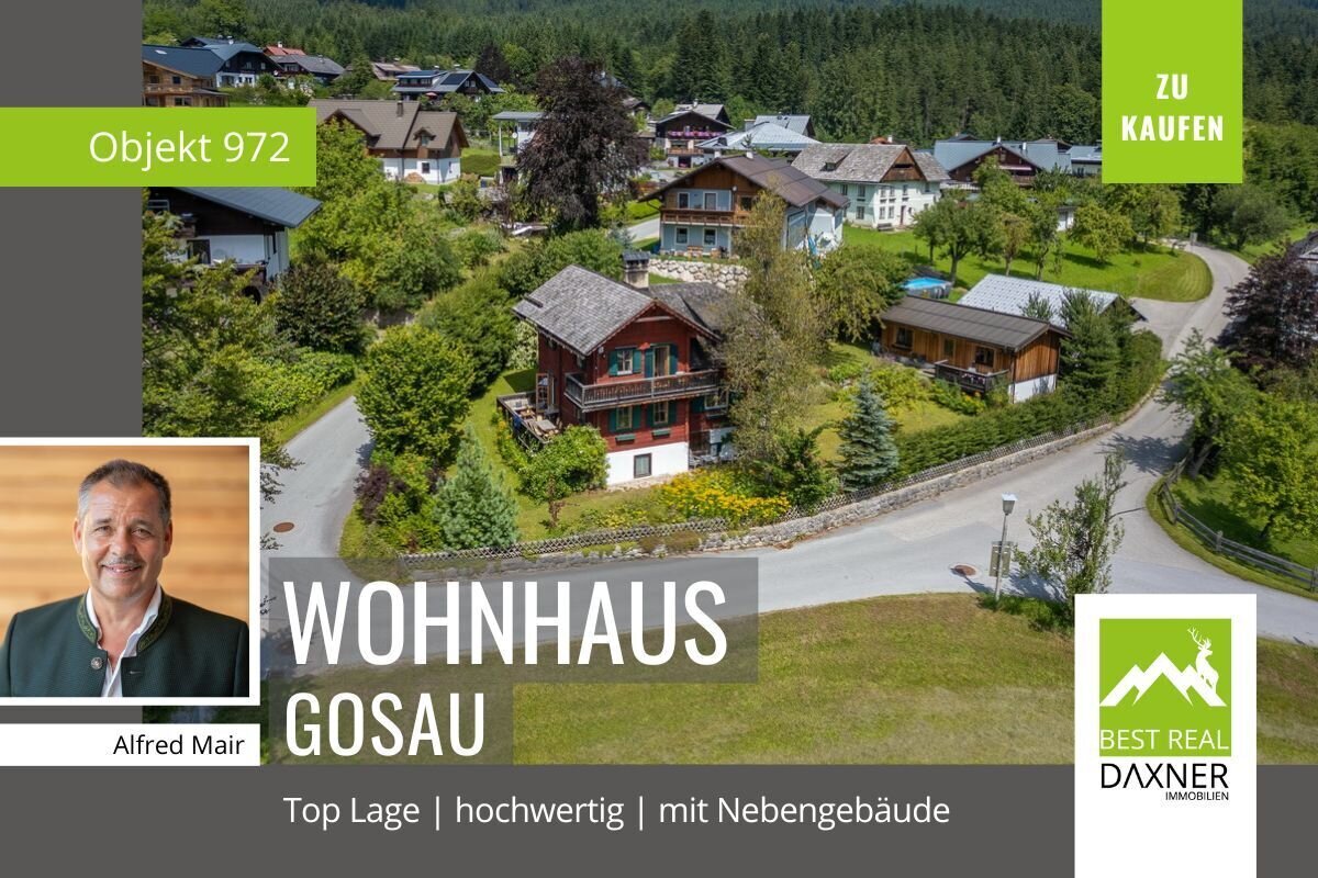 Einfamilienhaus zum Kauf 850.000 € 158 m²<br/>Wohnfläche 915 m²<br/>Grundstück Gosau 4824