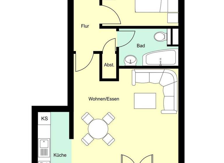 Wohnung zum Kauf 429.000 € 2 Zimmer 57 m² frei ab sofort Sankt Peter-Ording 25826
