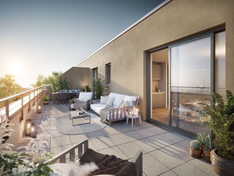 Penthouse zum Kauf provisionsfrei 429.800 € 2,5 Zimmer 69 m² 3. Geschoss Am Rotweg 3 Großingersheim Ingersheim 74379