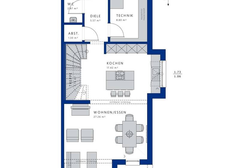 Doppelhaushälfte zum Kauf 1.150.000 € 6 Zimmer 170 m² 342 m² Grundstück Waldram Wolfratshausen 82515