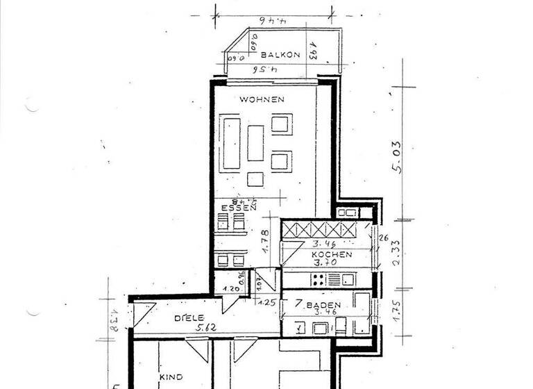 Wohnung zum Kauf 198.500 € 3 Zimmer 82 m² 1. Geschoss Stockum Witten 58454
