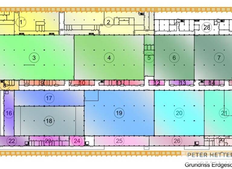 Lagerhalle zur Miete 3,50 € 6.000 m² Lagerfläche Boschstraße 12-20 Leinefelde 37327