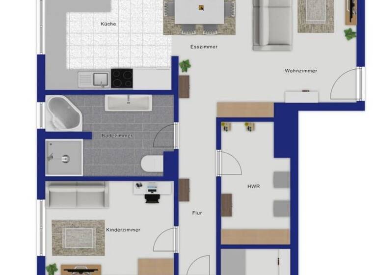 Wohnung zum Kauf 470.000 € 4,5 Zimmer 101 m² Eggingen Ulm 89079