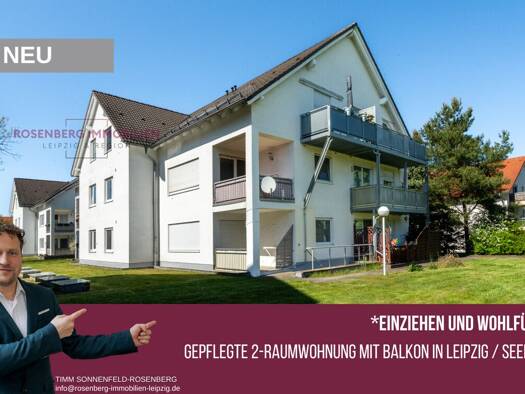 Wohnung zur Miete 420 € 2 Zimmer 52,8 m² Seehausener Allee 26b WE22 Seehausen Leipzig 04356