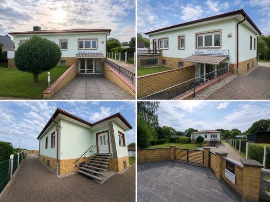 Einfamilienhaus zur Miete 1.200 € 5 Zimmer 190 m² 1.232 m² Grundstück frei ab sofort An der B 87 10 Gordemitz Jesewitz 04838