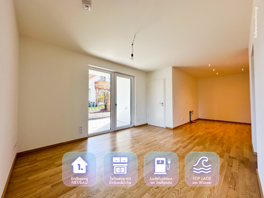 Wohnung zur Miete - Erstbezug 980 € 2 Zimmer 49,2 m² EG frei ab 01.04.2026 Zöbigker Straße 124 Markkleeberg 04416