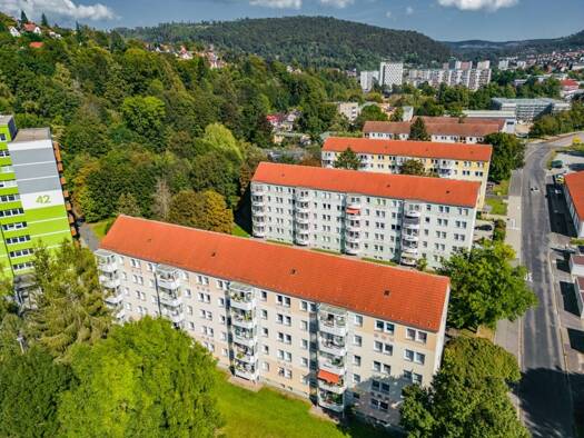 Wohnung zur Miete 255 € 2 Zimmer 46,6 m² 5. Geschoss Leonhard-Frank-Straße 20 Suhl 98529