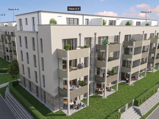Terrassenwohnung zum Kauf - Neubau provisionsfrei 424.900 € 2 Zimmer 65 m² EG Am Wasserwerkswald 2a Hattersheim 65795