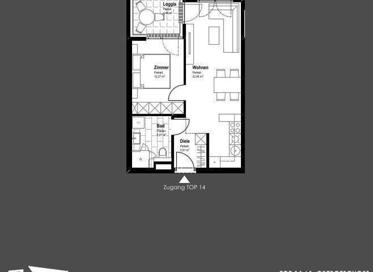 Wohnung zum Kauf - Erstbezug 230.900 € 2 Zimmer 41,5 m² 1. Geschoss Schwechat 2320