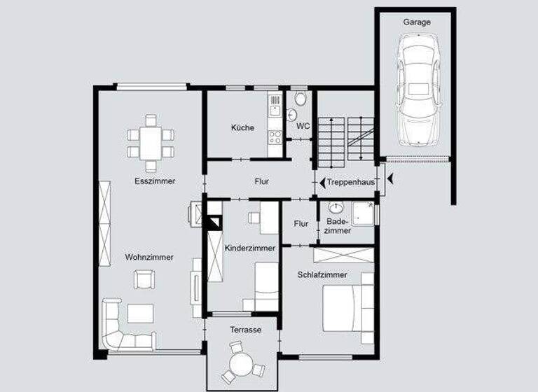 Mehrfamilienhaus zum Kauf 745.000 € 8,5 Zimmer 234 m² 334 m² Grundstück Ost Ludwigsburg 71638