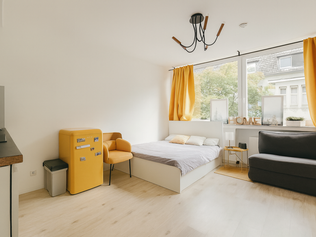 Studio zum Kauf 149.000 € 1 Zimmer 23 m² 3. Geschoss Flingern Nord Düsseldorf 40235