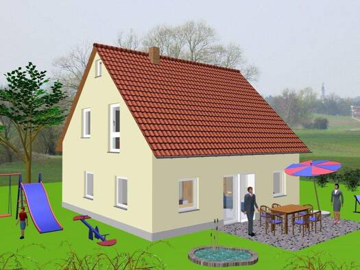 Einfamilienhaus zum Kauf provisionsfrei 292.000 € 4 Zimmer 104 m² 560 m² Grundstück Bahnhofstraße Schopfloch Schopfloch 91626