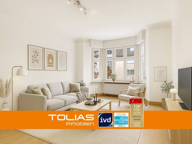 Wohnung zum Kauf 457.500 € 3 Zimmer 95 m² 1. Geschoss West Stuttgart 70193