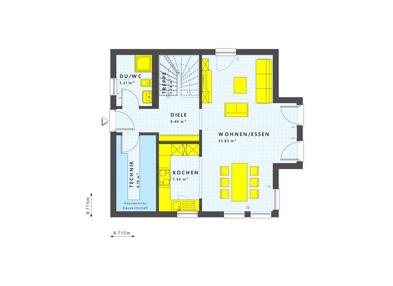 Haus zum Kauf provisionsfrei 574.467 € 5 Zimmer 126 m² 408 m² Grundstück Lützschena-Stahmeln 04159