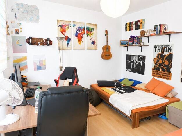 Wohnung zur Miete 400 € 1 Zimmer 27,7 m² 5. Geschoss frei ab 01.10.2026 Innenstadt Aschaffenburg 63739