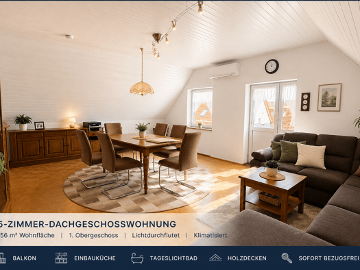 Wohnung zum Kauf 195.000 € 2,5 Zimmer 56 m² 1. Geschoss Schwaigern 74193