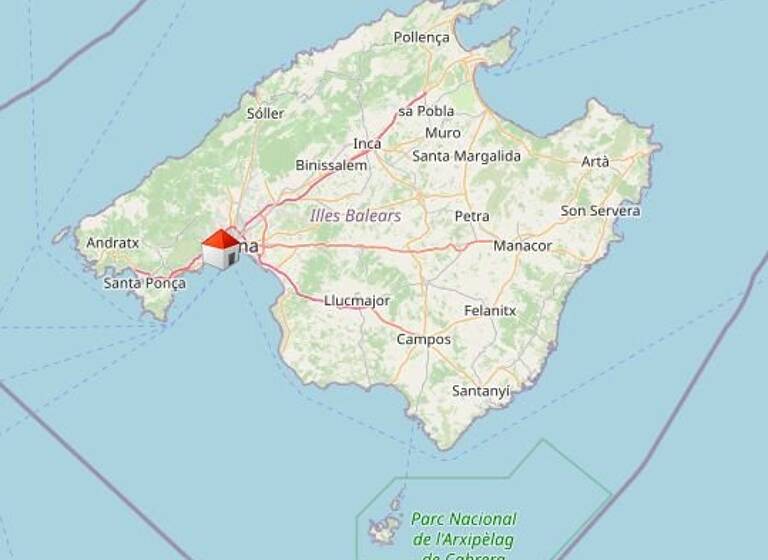 Studio zum Kauf 799.000 € 3 Zimmer 96 m² 2. Geschoss Palma, Paseo Maritimo 07014