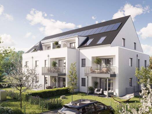 Wohnung zum Kauf - Neubau provisionsfrei 391.800 € 3 Zimmer 85,4 m² 1. Geschoss frei ab sofort Grimmstrasse 45 Eckersmühlen Roth 91154