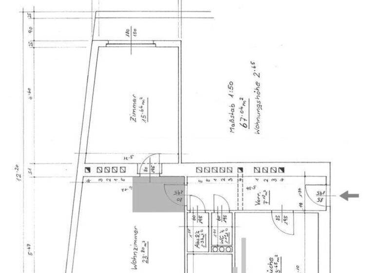 Wohnung zum Kauf 230.000 € 3 Zimmer Wien 1100