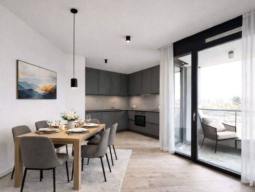 Wohnung zur Miete - Erstbezug 1.230 € 3 Zimmer 63,2 m² 4. Geschoss frei ab 15.02.2026 Frei-Otto-Straße 6 Heilbronn 74076