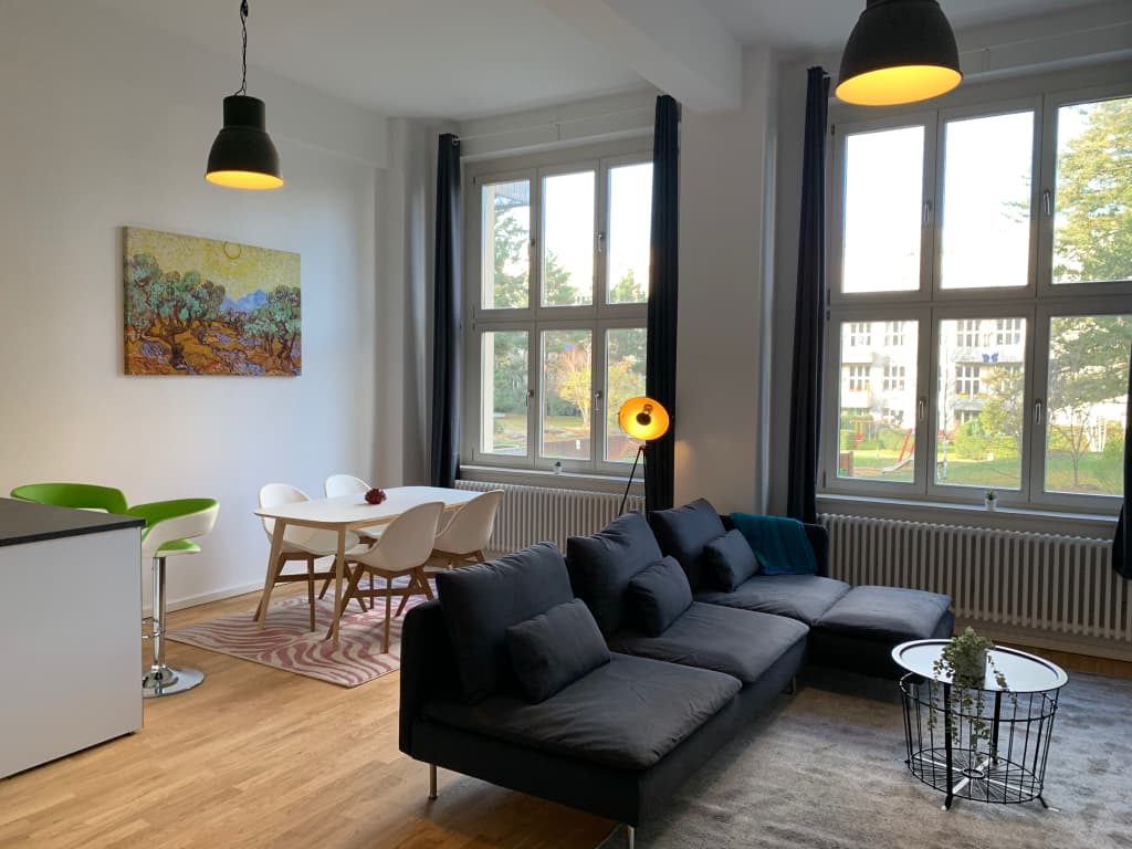 Wohnung zur Miete Wohnen auf Zeit 1.650 € 1 Zimmer 60 m²<br/>Wohnfläche ab sofort<br/>Verfügbarkeit Billy-Wilder-Promenade Lichterfelde Berlin 14167