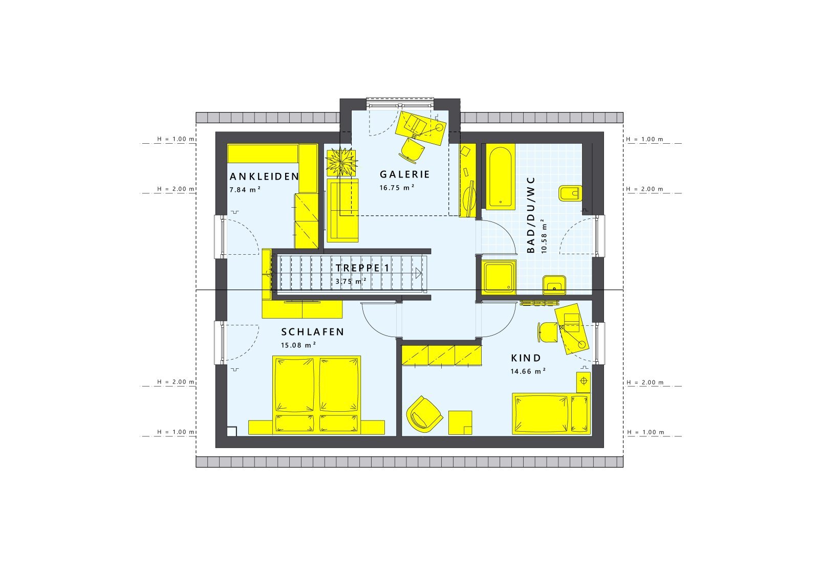 Einfamilienhaus zum Kauf provisionsfrei 651.673 € 4 Zimmer 130 m²<br/>Wohnfläche 508 m²<br/>Grundstück Bruchköbel Bruchköbel 63486