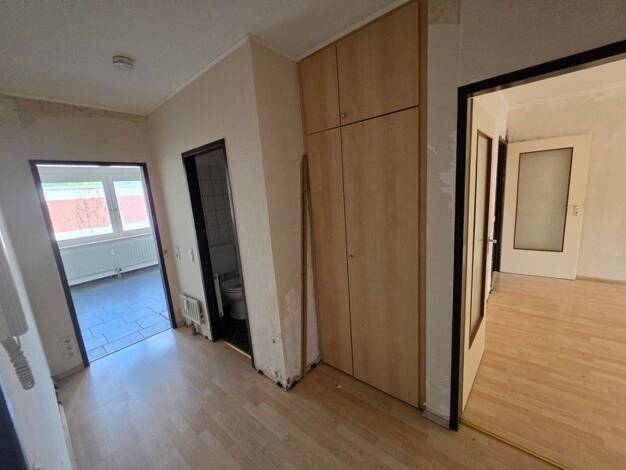 Wohnung zur Miete nur mit Wohnberechtigungsschein 493 € 3 Zimmer 78,6 m² 1. Geschoss frei ab 15.09.2026 Haus-Endt-Str. 41 Urdenbach Düsseldorf 40593