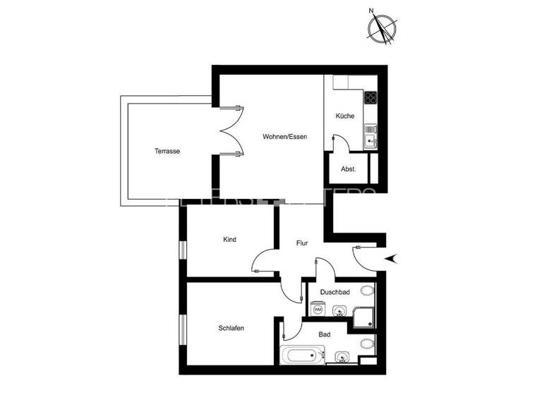 Wohnung zum Kauf 445.000 € 2,5 Zimmer 74,5 m² Bergedorf Hamburg 21035