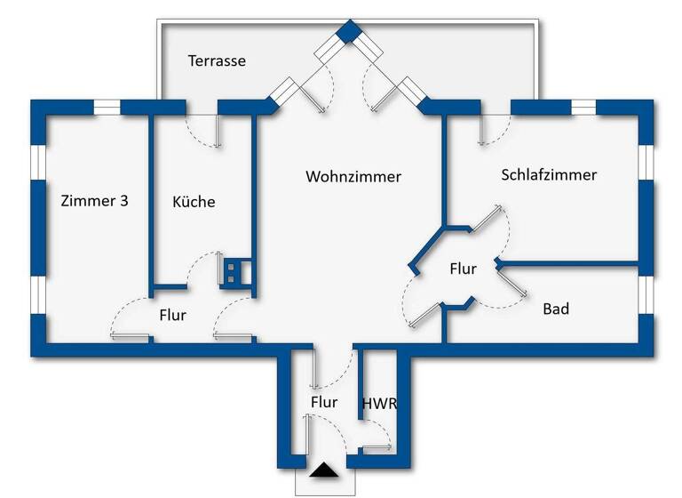 Wohnung zum Kauf 298.000 € 3 Zimmer 90,4 m² EG Grünau Berlin 12527