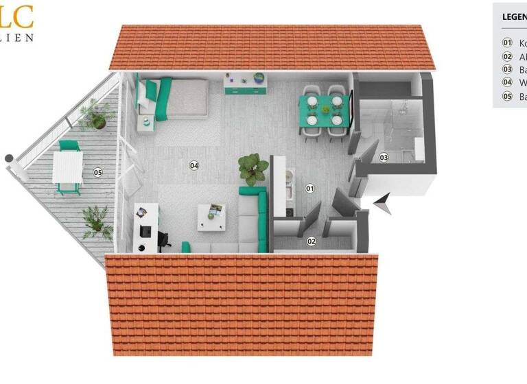 Studio zum Kauf 100.000 € 1 Zimmer 24 m² Nadorst Oldenburg (Oldb) 26123