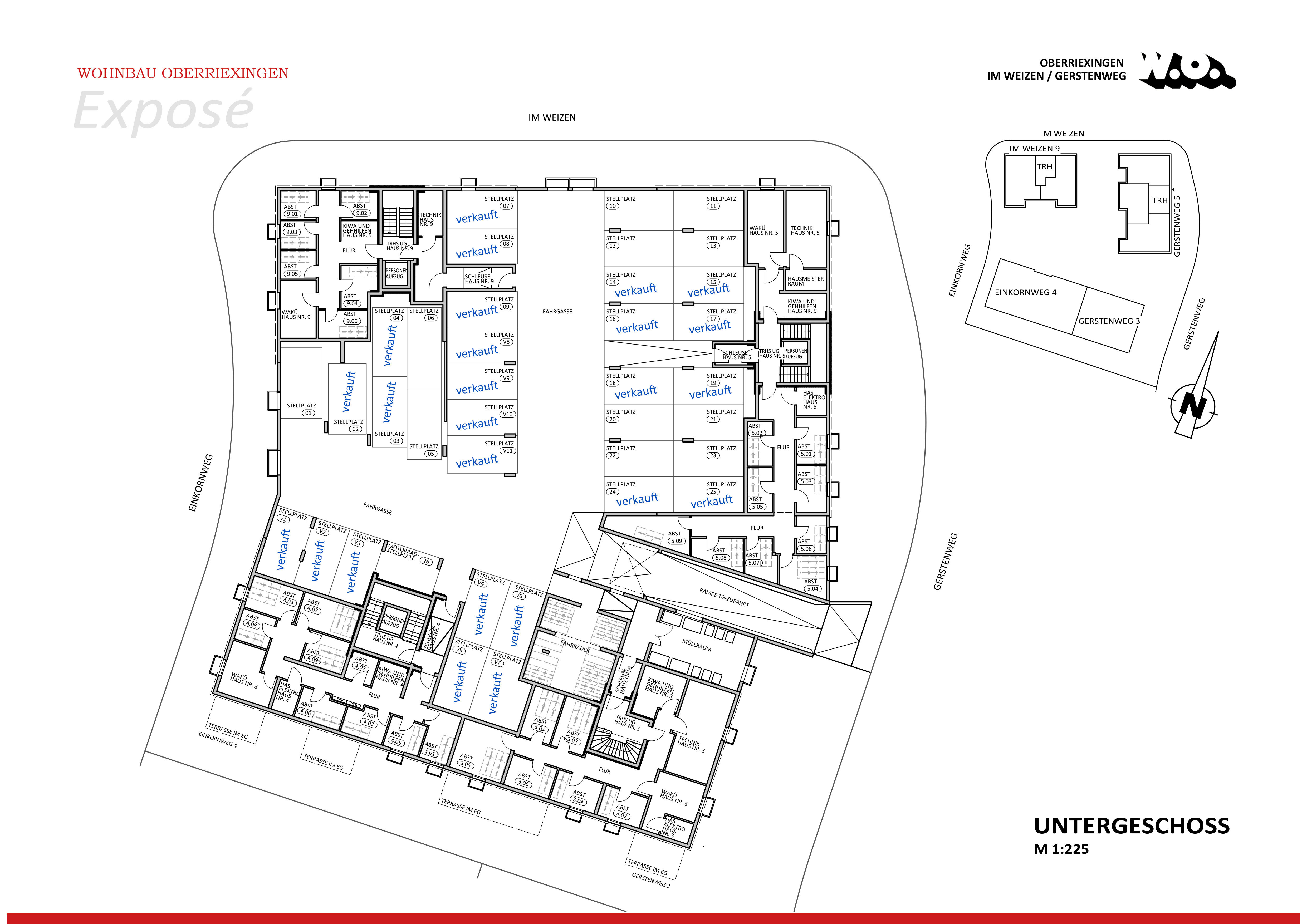 Wohnung zum Kauf provisionsfrei 451.600 € 3 Zimmer 83,8 m²<br/>Wohnfläche 1.<br/>Geschoss Im Weizen 9 Oberriexingen 71739