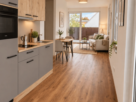 Wohnung zur Miete 1.020 € 2 Zimmer 40 m² Geschoss 2/2 frei ab 01.12.2026 Flexstraße 1 Ingolstadt Ingolstadt 85055
