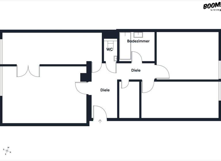 Wohnung zum Kauf 549.000 € 3 Zimmer 81,6 m² 1. Geschoss Wien 1060
