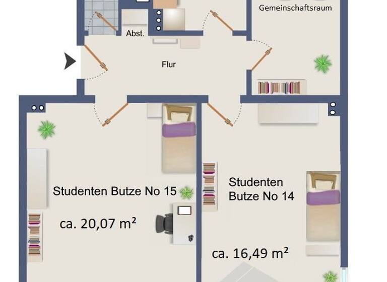 WG-Zimmer zur Miete Wohnen auf Zeit 500 € 20,1 m²<br/>Wohnfläche 3.<br/>Geschoss 01.07.2025<br/>Verfügbarkeit Elmshorn 25335