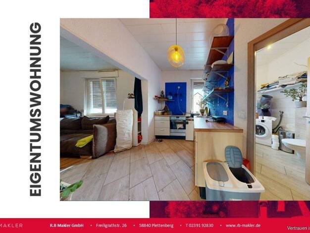 Wohnung zum Kauf 34.000 € 3 Zimmer 68,3 m² EG Eiringhausen Plettenberg 58840