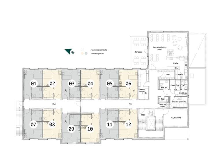 Studio zum Kauf 340.876 € 1 Zimmer 50,2 m²<br/>Wohnfläche EG<br/>Geschoss Gesmold Melle 49326