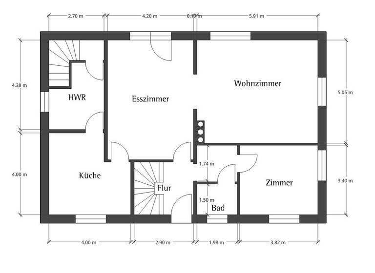 Einfamilienhaus zum Kauf 398.000 € 5 Zimmer 174 m² 822 m² Grundstück Husum 25813