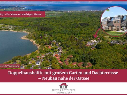 Doppelhaushälfte zum Kauf - Erstbezug 639.000 € 6 Zimmer 144,8 m² 295 m² Grundstück Klingberg Scharbeutz 23684
