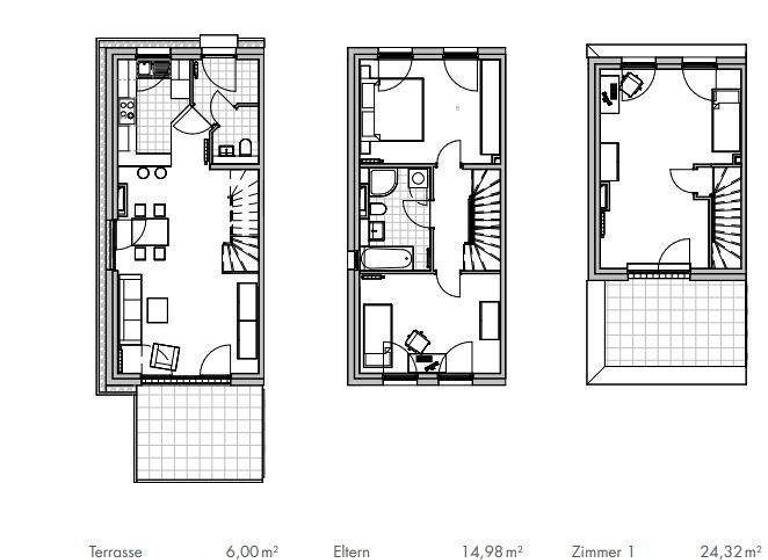 Reihenendhaus zum Kauf - Erstbezug provisionsfrei 509.900 € 4,5 Zimmer 119 m² 207 m² Grundstück Rockwinkeler Landstraße 114 Oberneuland Bremen 28325