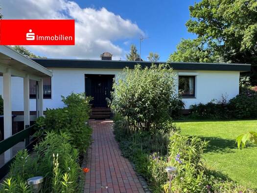 Bungalow zum Kauf provisionsfrei 399.000 € 5 Zimmer 134,6 m² 470 m² Grundstück Dänisch-Nienhof Schwedeneck 24229