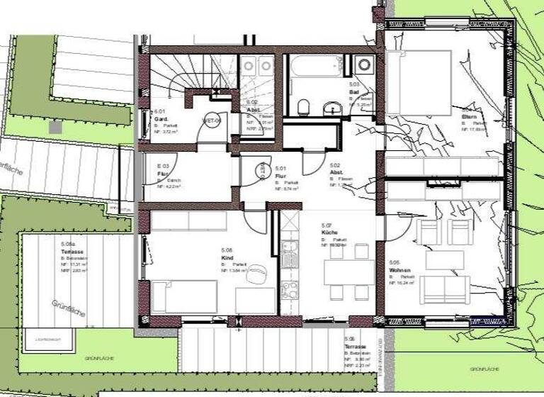 Wohnung zur Miete 845 € 3 Zimmer 78,6 m² EG frei ab 01.04.2026 Innstadt Passau 94032