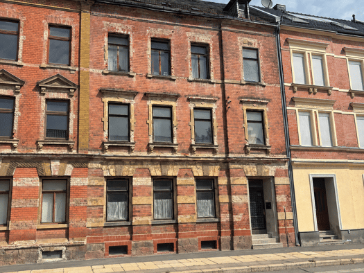 Reihenmittelhaus zum Kauf 19.000 € 1 Zimmer 200 m² 180 m² Grundstück frei ab sofort Auestraße 56 Glauchau Glauchau 08371