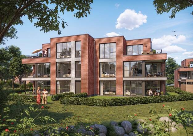 Wohnung zum Kauf - Erstbezug 385.950 € 2 Zimmer 68,4 m² EG Bisdorf Fehmarn / Marienleuchte 23769