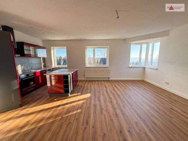 Wohnung zur Miete 546 € 3 Zimmer 78 m² 1. Geschoss August-Bebel-Straße 190 Grünhain Grünhain-Beierfeld OT Beierfeld 08344