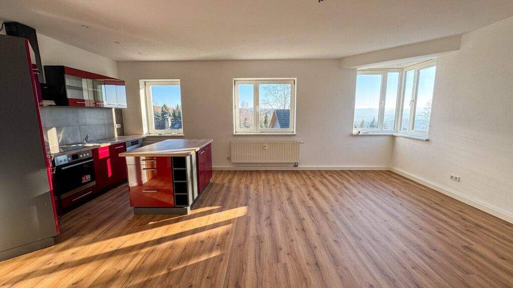 Wohnung zur Miete 546 € 3 Zimmer 78 m² 1. Geschoss August-Bebel-Straße 190 Grünhain Grünhain-Beierfeld OT Beierfeld 08344