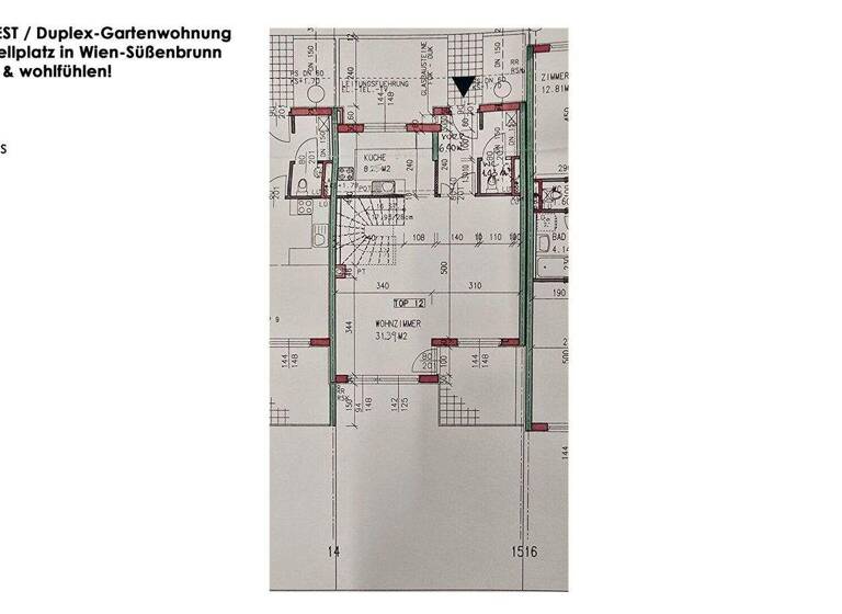 Wohnung zum Kauf 399.999 € 3 Zimmer 90,1 m² EG Wien,Donaustadt 1220